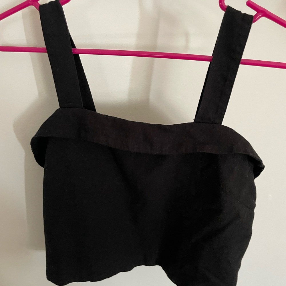 American Eagle Outfitters Black Tank Top